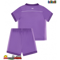 Camisa de Futebol Sheffield United Equipamento Alternativo Infantil 2025-26 Manga Curta (+ Calças curtas)